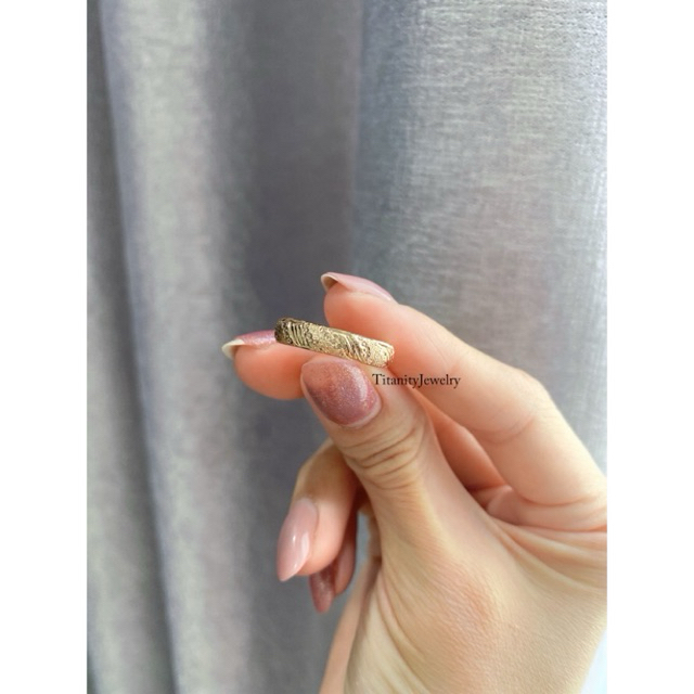 Cincin Ukir • Cincin Gold & Silver • Titanity Jewelry