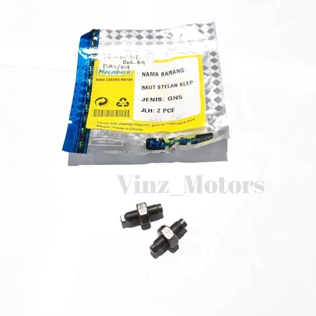 2 PCS BAUT STELAN SETELAN KLEP MIO SPORTY / LAMA OLD / SMILE / SOUL GT 115 125 - J - M3 - FINO - XRI