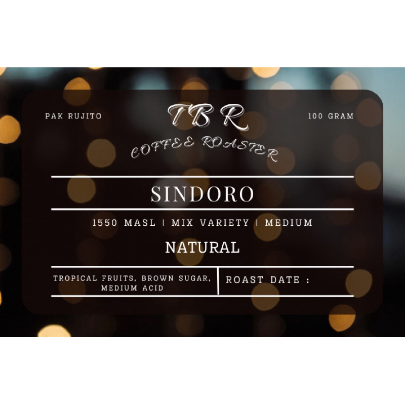 

Arabika Sindoro Pak Rujito (Roasted Beans)