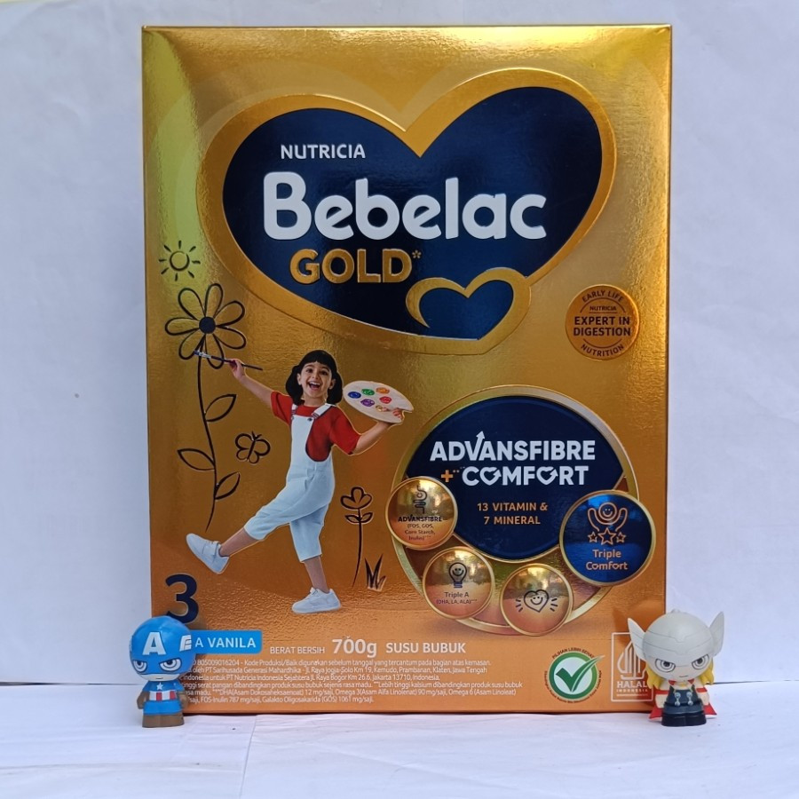 

Bebelac Gold 3 Vanila 700 g Susu Balita