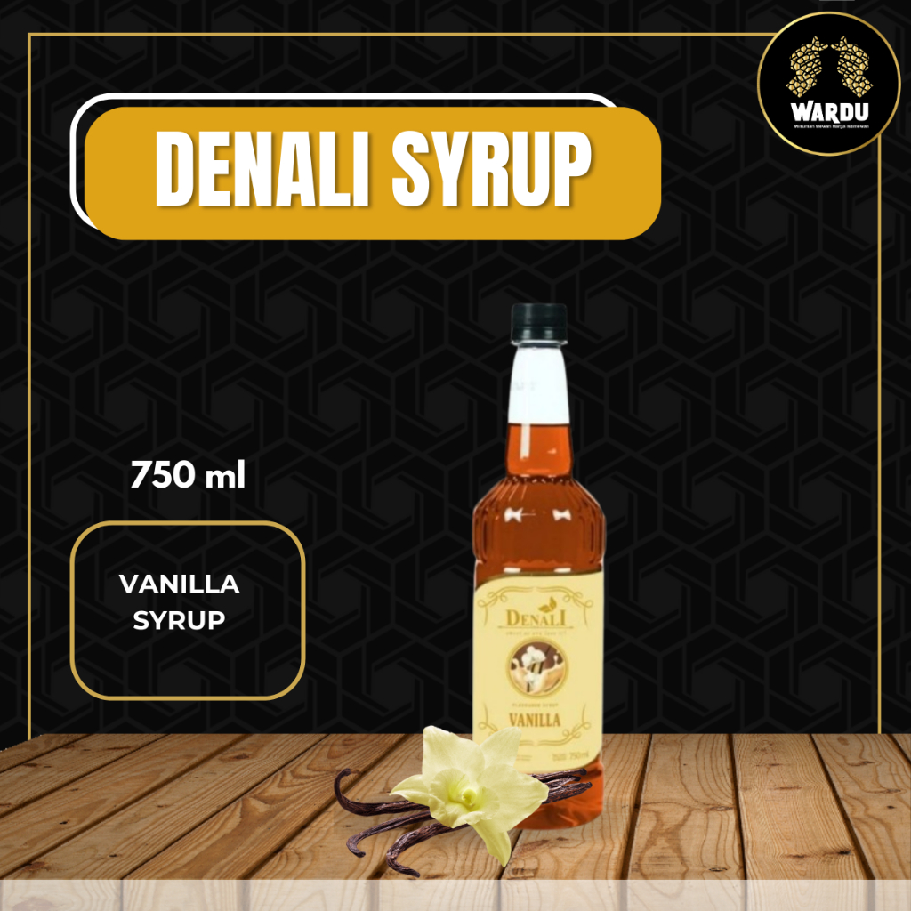 

Denali Syrup Vanilla 750 ML -Denali Syrup