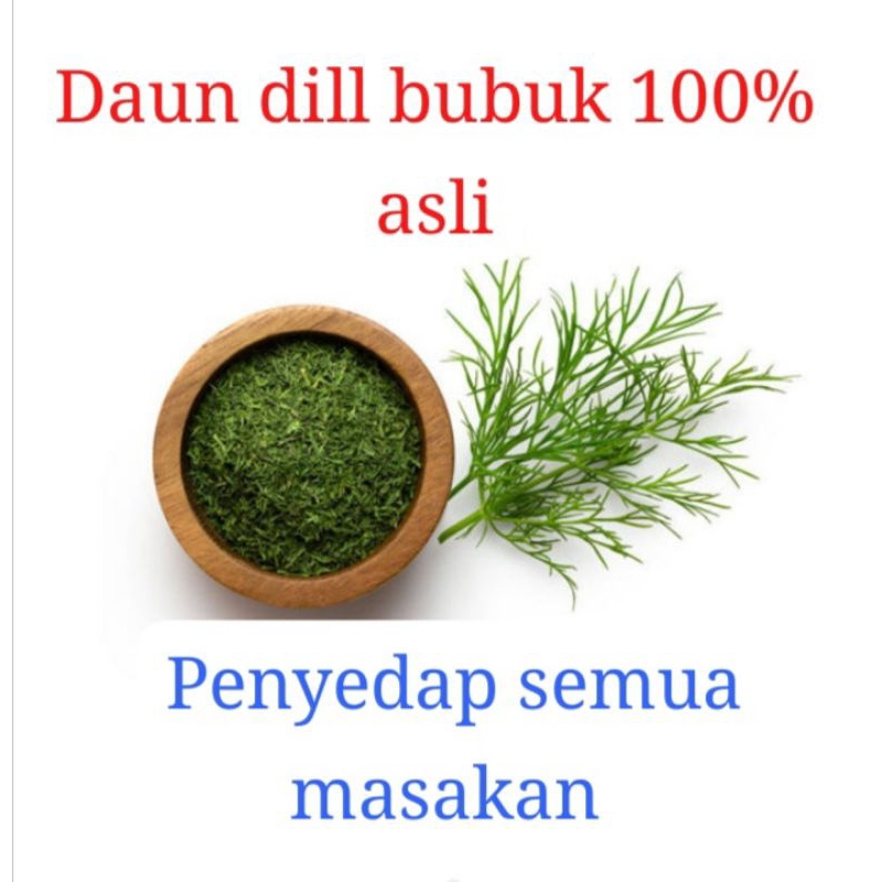 

DAUN DILL BUBUK, TEPUNG SAYUR DILL MCCORMICK DILL 50 GRAM
