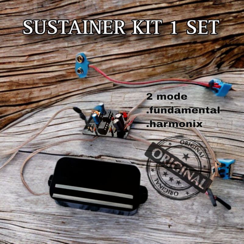 Sustainer Kit 2 mode non pickup guitar for gitar elektrik ibanez fender gibson