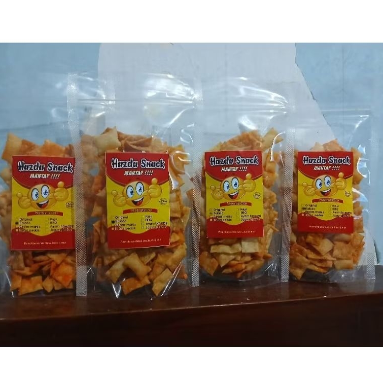 

keripik pangsit balado