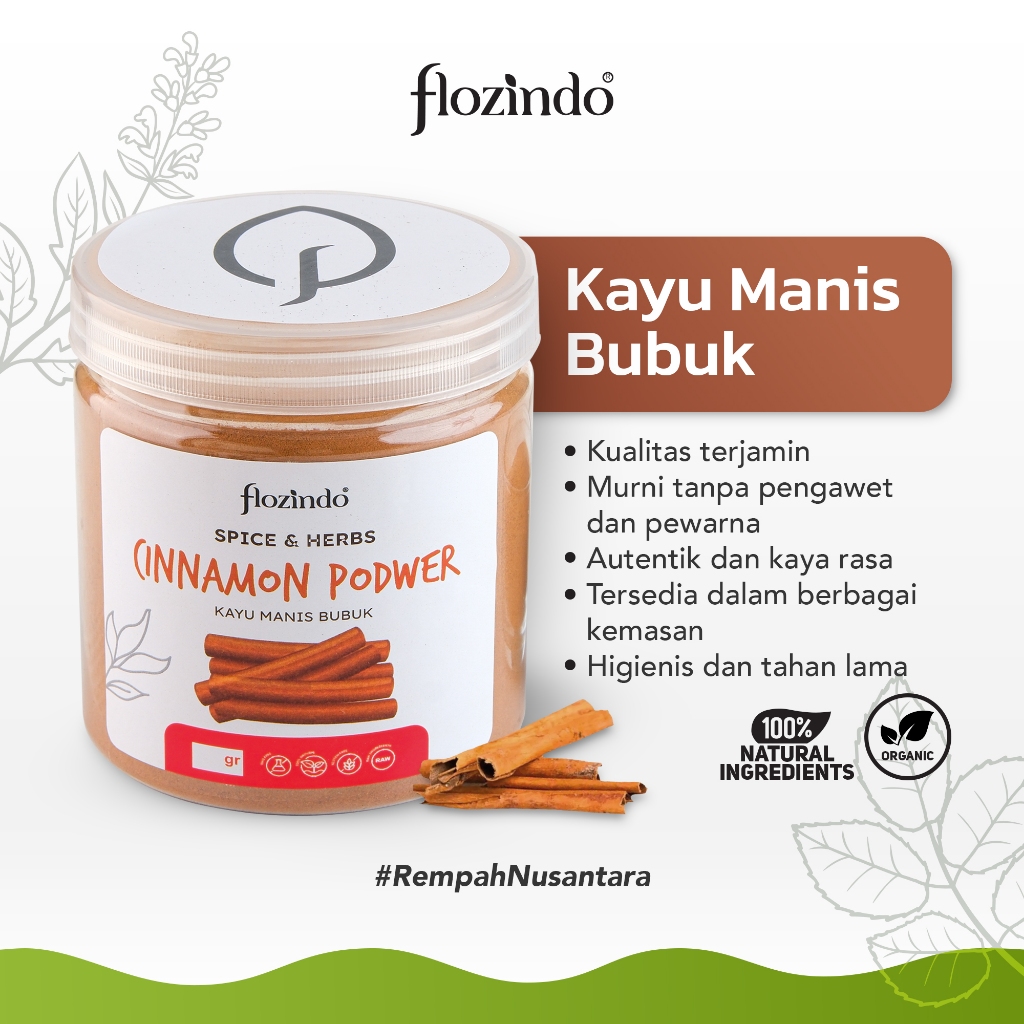

Myorganic Cinnamon Powder/ Kayu Manis Bubuk