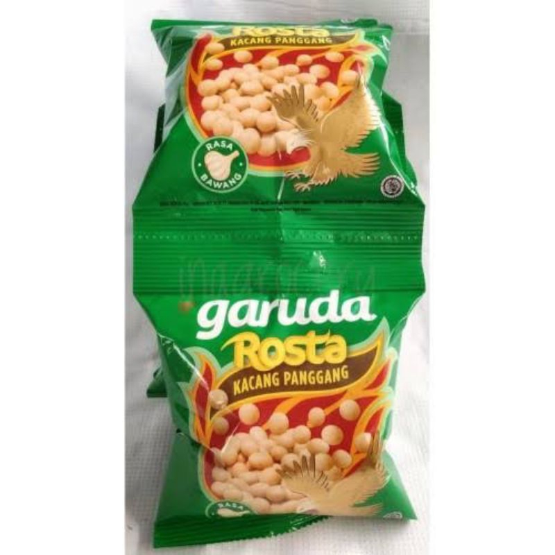 

Kacang Panggang Garuda Rosta 1 renceng isi 10 pcs @20gr