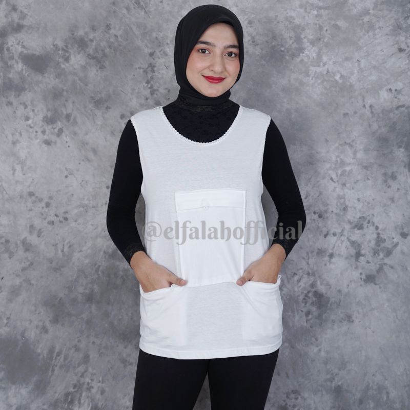 Singlet Umroh Wanita Kantong 3 Perlengkapan Umroh Wanita