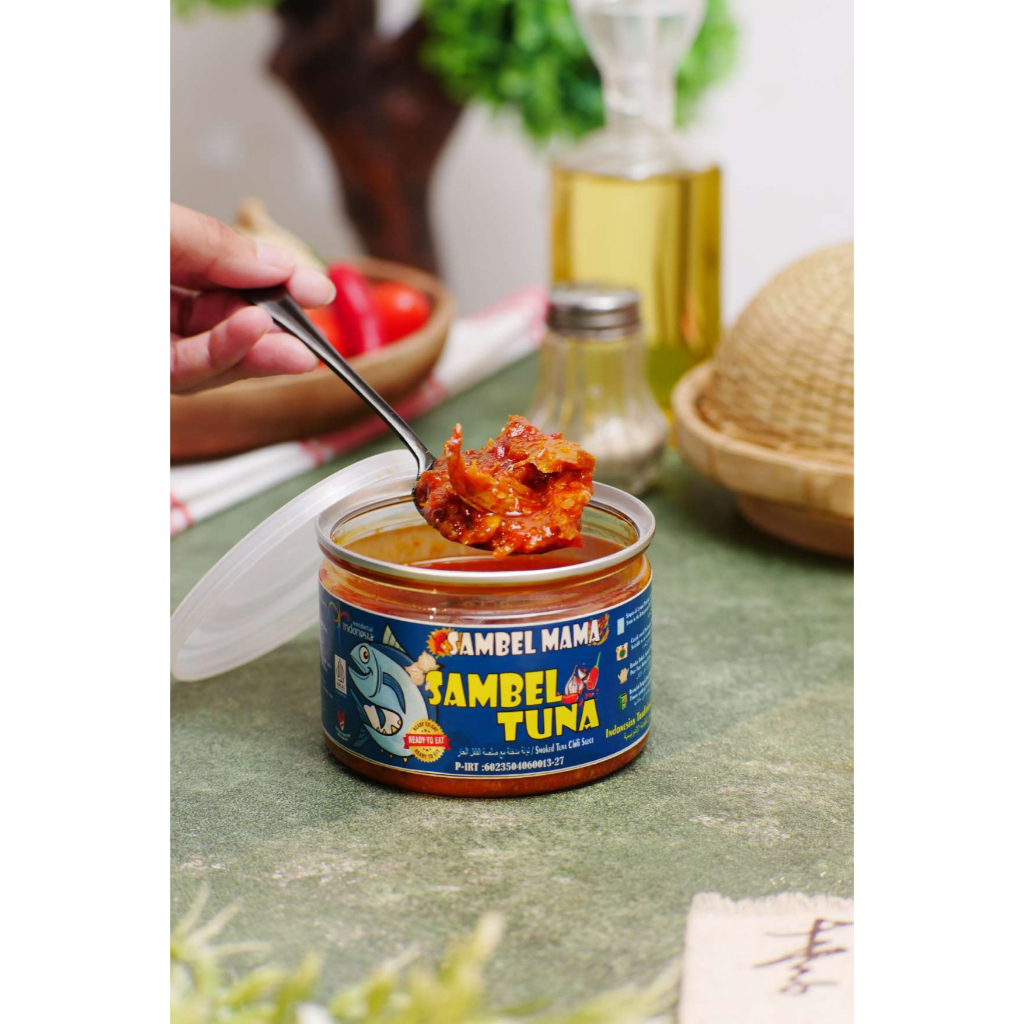 

SAMBEL MAMA - SAMBEL IKAN TUNA 200gr - BUKAN SAMBEL BIASA