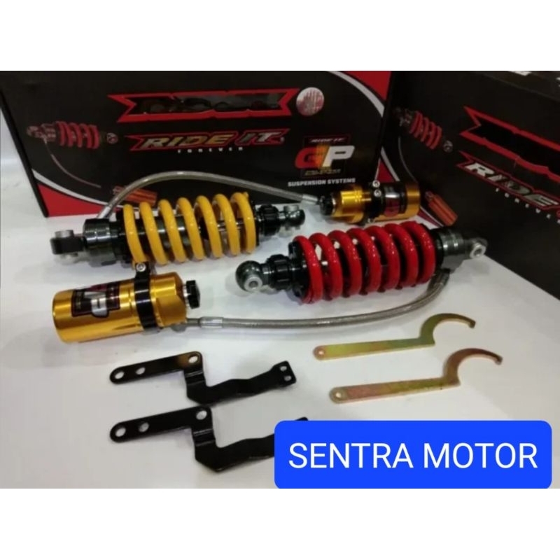 Shock Tabung Pisah NINJA RR Shock Belakang Model Tabung Misah Khusus Buat NINJA RR
