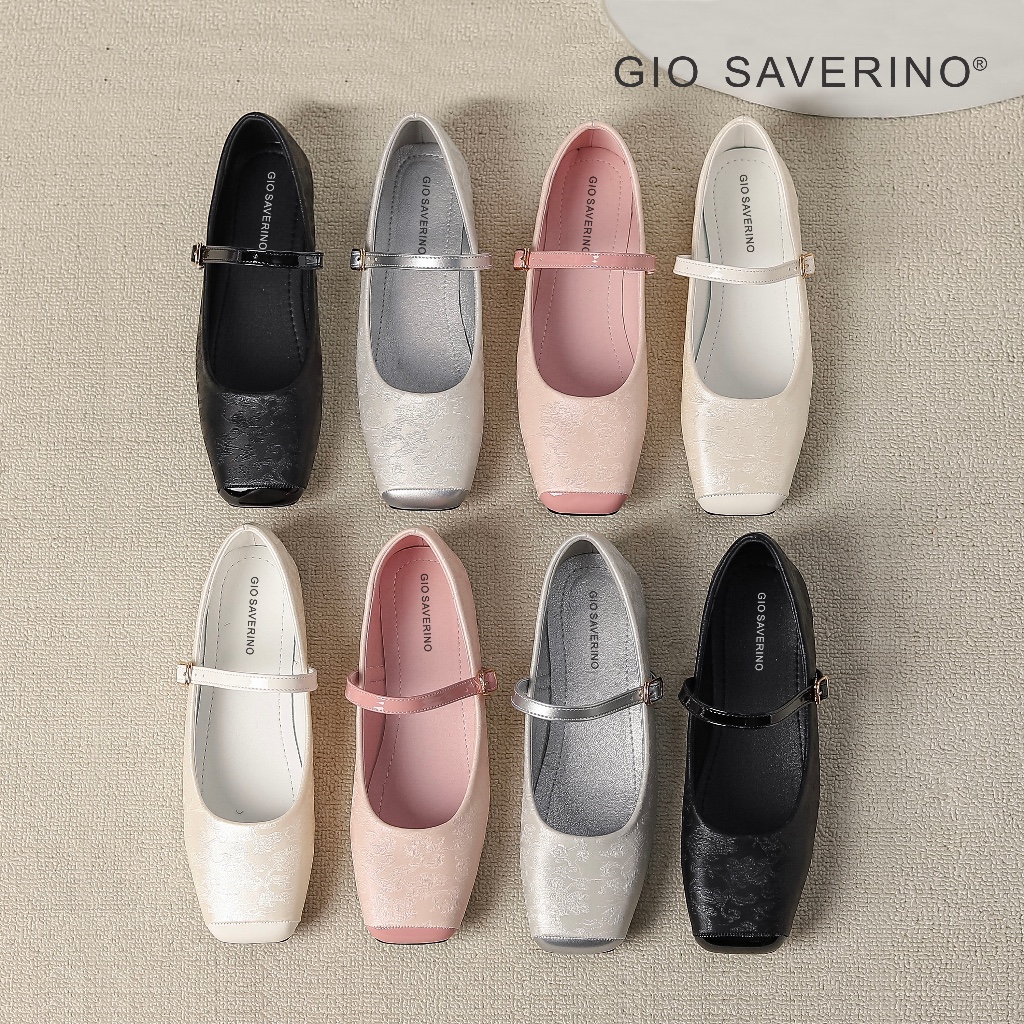 Gio Saverino Cello Sepatu Flat Wanita Korea Terbaru