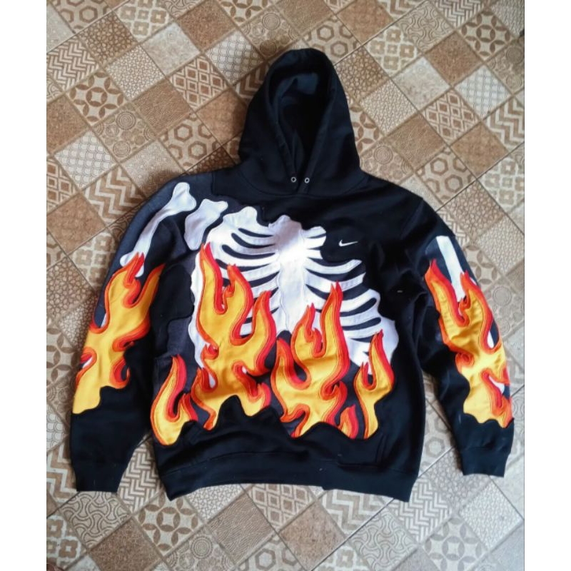 Rework Hoodie Flames