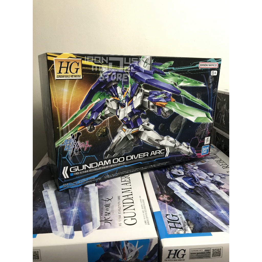 HG 1/144 Gundam 00 Diver Arc Build Metaverse - BANDAI