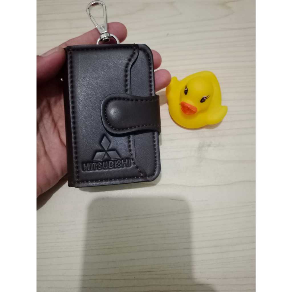 GEBYAR Gantungan Kunci Dompet STNK Mobil Motor Mainan Konci Mobil Motor Keyless Souvenir Mitsubishi 
