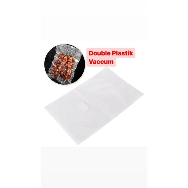 

DOUBLE PLASTIK VACUM (HARGA untuk 1pcs)