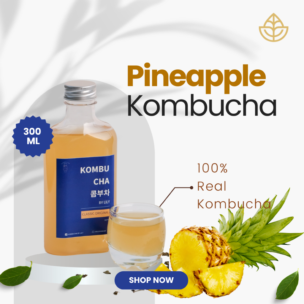 

KOMBUCHA - PINEAPPLE