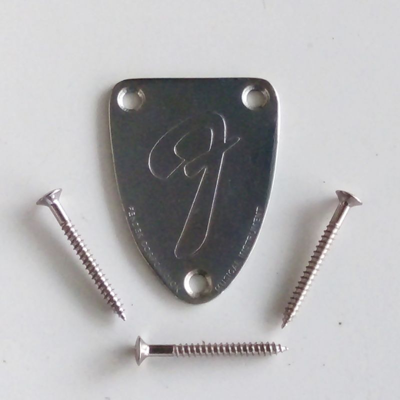 neck plate plat neck gitar & bass fender vintage 70s style