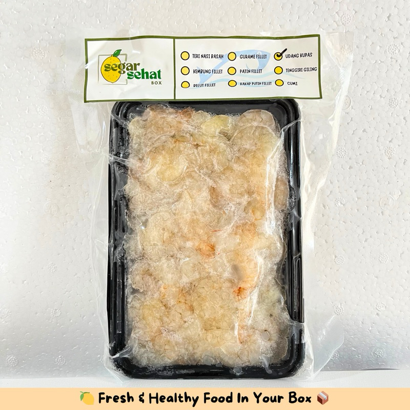 

UDANG KUPAS BERSIH - SEGAR SEHAT BOX