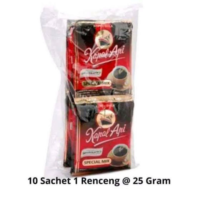 

Kopi Kapal Api Special Mix 1 Renceng (10×25g)