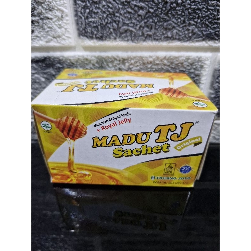 

MADU TJ BOX ISI 12 SACHET ORIGINAL