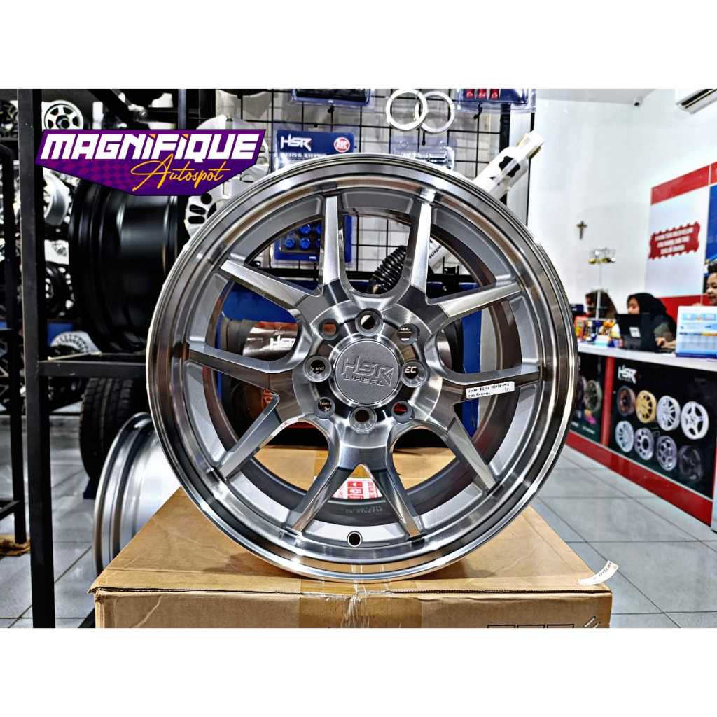 VELG MOBIL AVANZA XENIA SIGRA RING 15 HSR HYURA SILVER