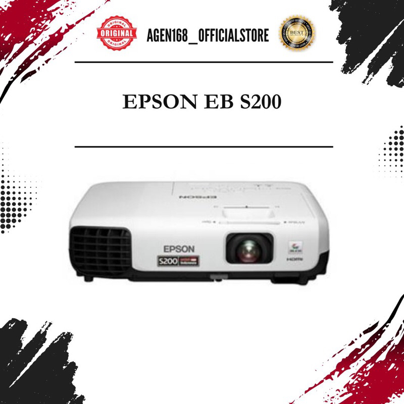 Proyektor Epson EB-S200 / Epson EB S200 / Projector / Proyector