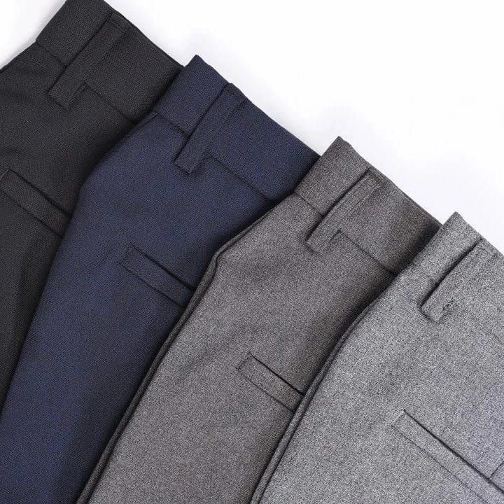 CELANA KANTOR FORMAL PRIA SLIMFIT BAHAN DASAR KAIN WOL