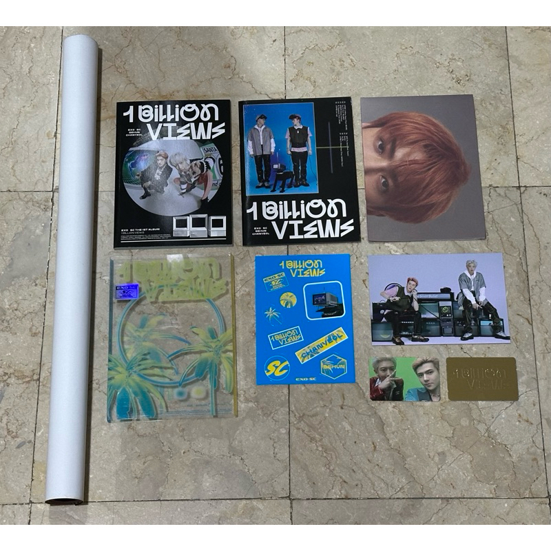 [Unsealed] EXO SC 1 BILLION VIEWS ALBUM - Paradise (PHOTOCARD SEHUN CHANYEOL)