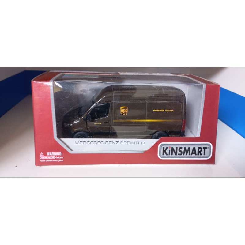 Kinsmart Mercedes Benz Sprinter UPS
