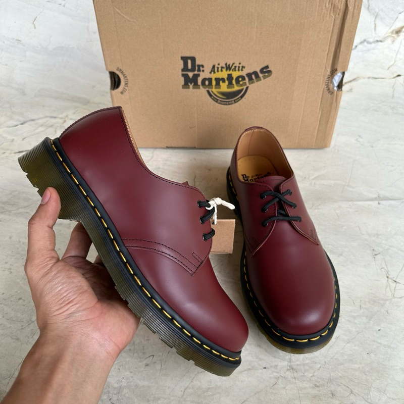 Dr martens 1461 Red Chery smoth