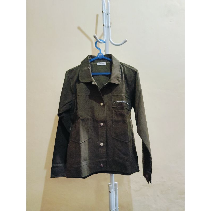 BACA DESKRIPSI (PRELOVED) jacket parka wanita
