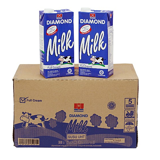 

SUSU UHT DIAMOND PLAIN 1L DUS ISI 12 KOTAK
