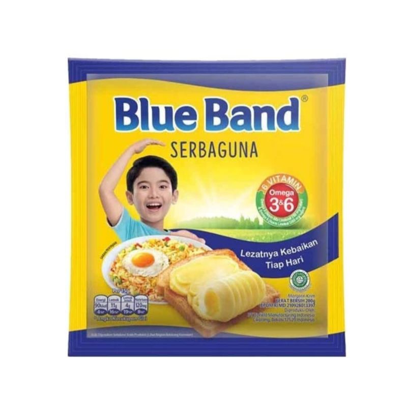 

Mentega Blue Band Serbaguna Kemasan 200 Gram