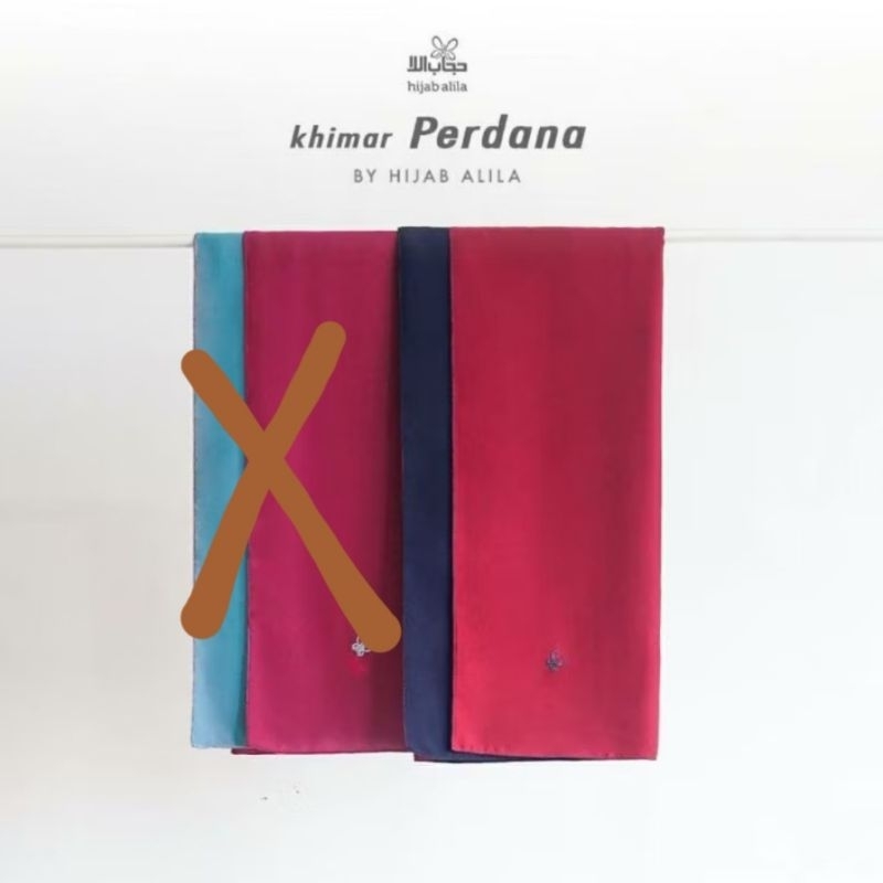 hijab alila preloved / jilbab bolak balik hijab alila