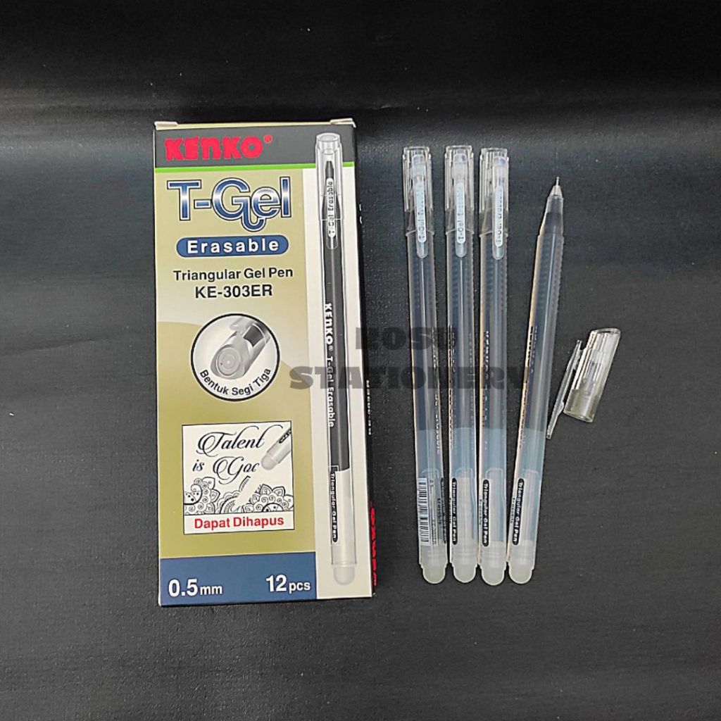 

BOLPEN GEL / BALLPOINT GEL / PULPEN GEL / POLPEN GEL YANG BISA DIHAPUS KENKO KE 303 ER TGEL