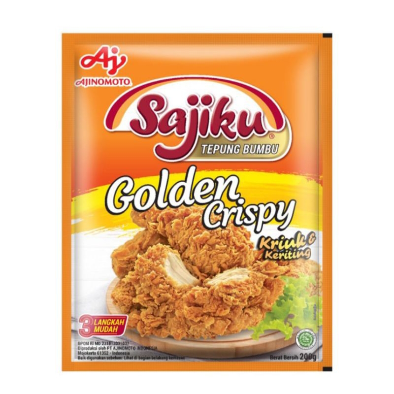 

Sajiku Tepung Bumbu Golden Krispi 200 g