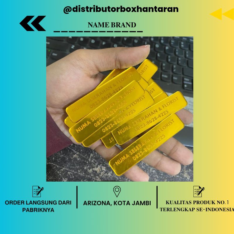 Name brand akrilik gold/akrilik gold/mesin UV