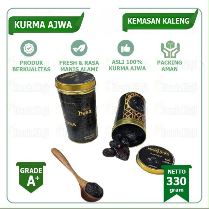 

Kurma Ajwa Madina Kemasan kaleng