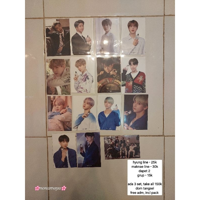 READY STOCK - OFFICIAL PC VT COSMETICS X BTS PARFUM L'ATELIER DES SUBTILS BTS