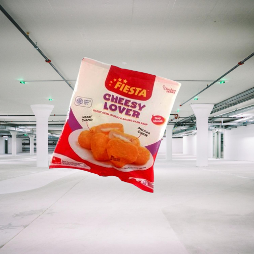 

Fiesta Cheesy Lover - Naget Ayam isi Keju & Daging Asap 400 gram