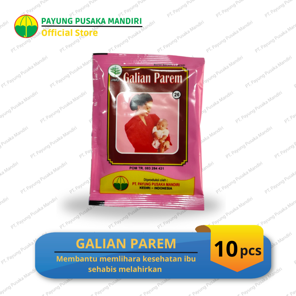 

Jamu serbuk GALIAN PAREM, Membantu memelihara kesehatan ibu sehabis melahirkan