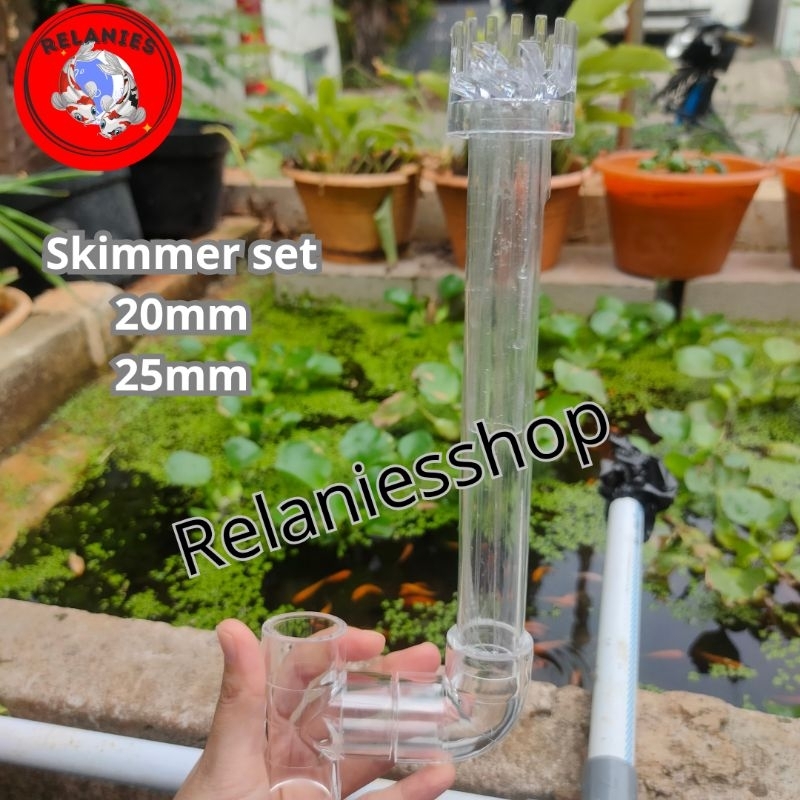 skimmer aquarium surface skimmer skimmer set  bening