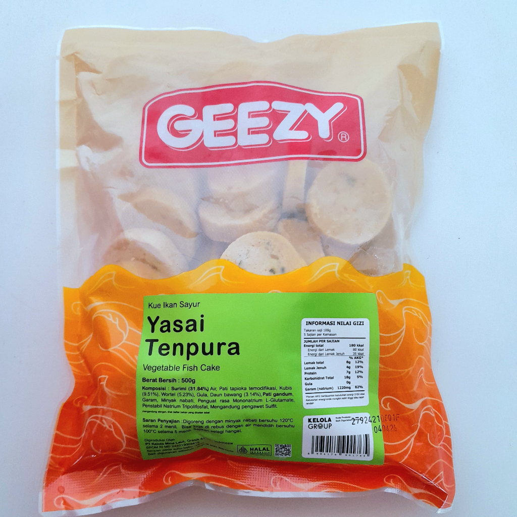 

GEEZY tenpura yasai 500gr