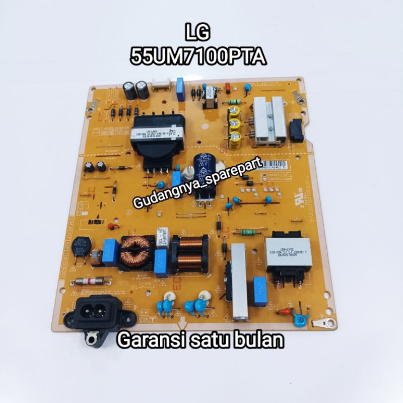 Psu regulator LG 55UM7100PTA power supply mesin tv power suplai