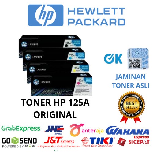 TONER HP LASERJET 125A (CB543A) 1 Set ORIGINAL