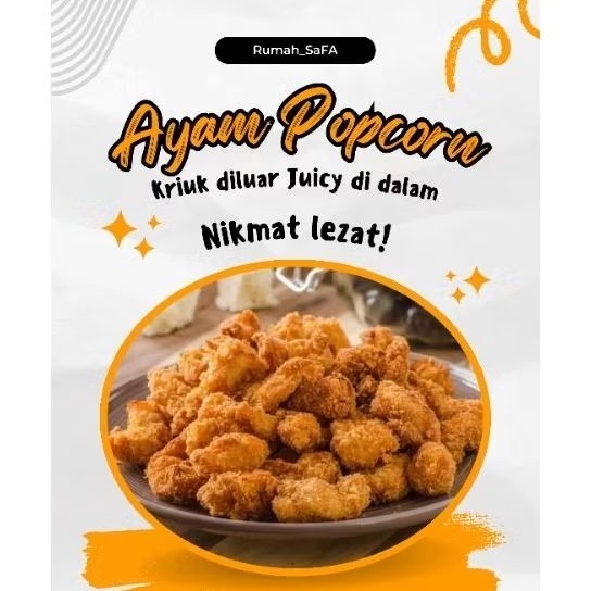 

Ayam Popcorn by SaFA Kitchen ayam krispi kecil kecil