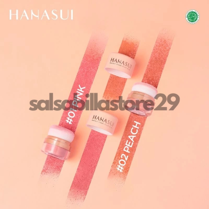 HANASUI Perfect Cheek Blush & Go / Hanasui Blush Cheek Perfect / Hanasui Blush On / Hanasui Original