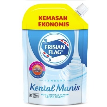 

Frisian Flag Bendera Susu Kental Manis Pouch 545gr