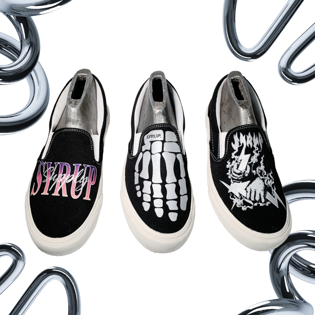 SYRUP SUPPLY OFFICIAL | Aglow Series | sepatu slip on | sneaker unisex