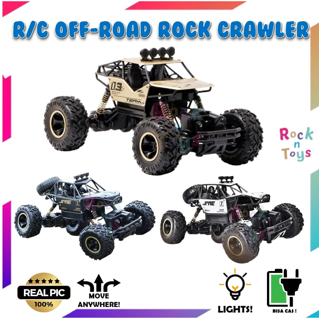 MAINAN MOBIL REMOTE ROCK CRAWLER 1:16 MAINAN RC OFFROAD