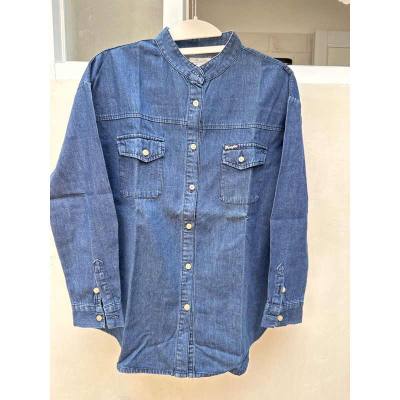Kemeja Perempuan Denim Jeans Wrangler original preloved